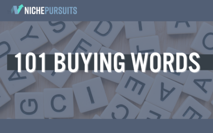 buying words.